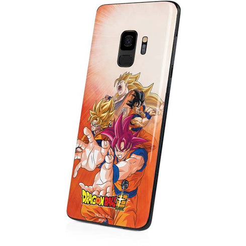 Dragon Ball Super Goku Evolution Galaxy S9 Skin